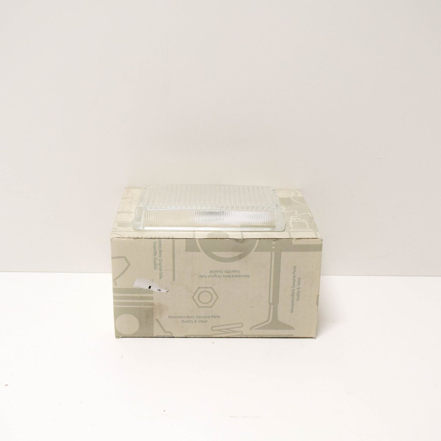 NEW MERCEDES BENZ SL R107 FRONT FOG LIGHT GLASS LENS A0018267190 ORIGINAL