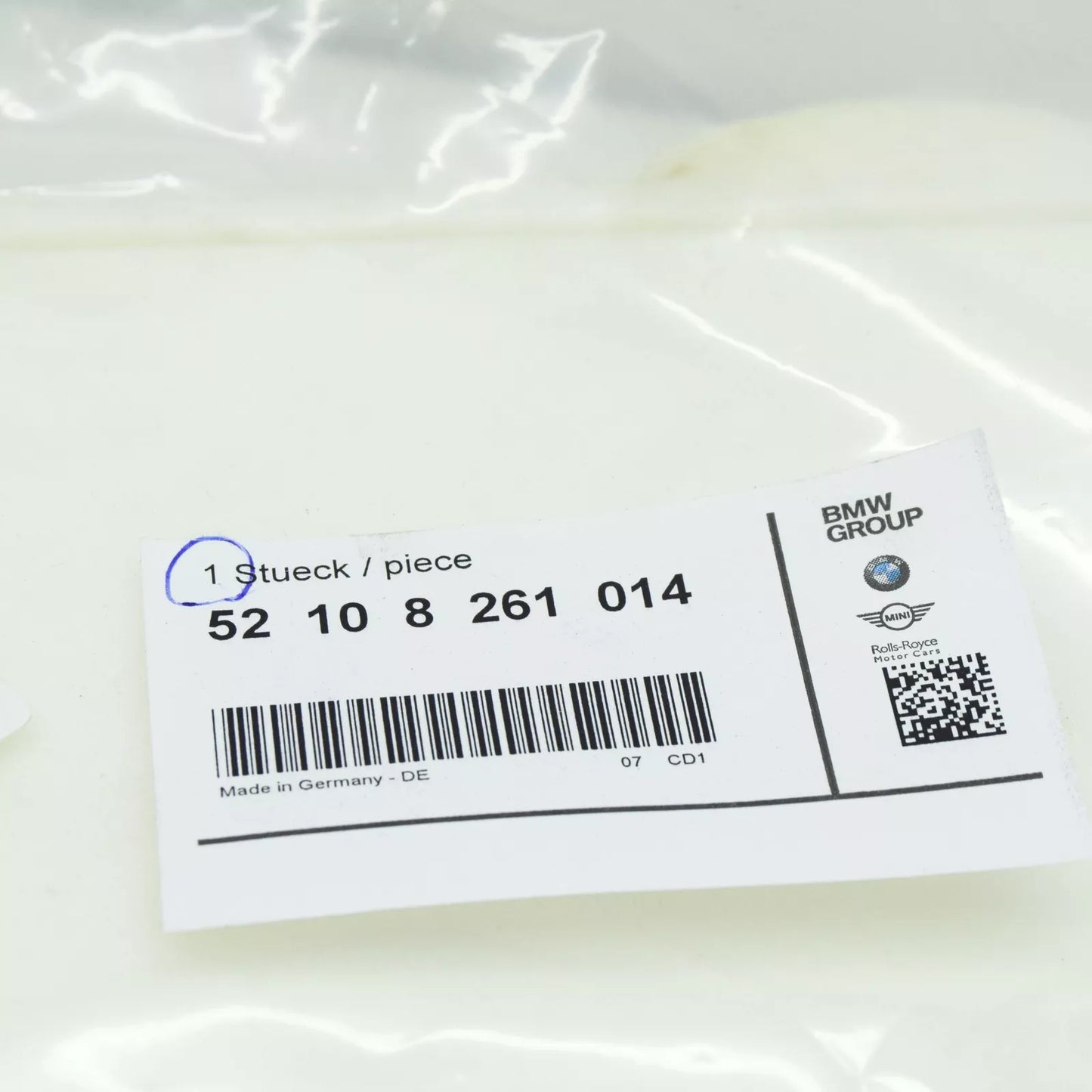 NEW BMW 3 E46 FRONT SEAT BACKREST FOAM 8261014 52108261014 ORIGINAL