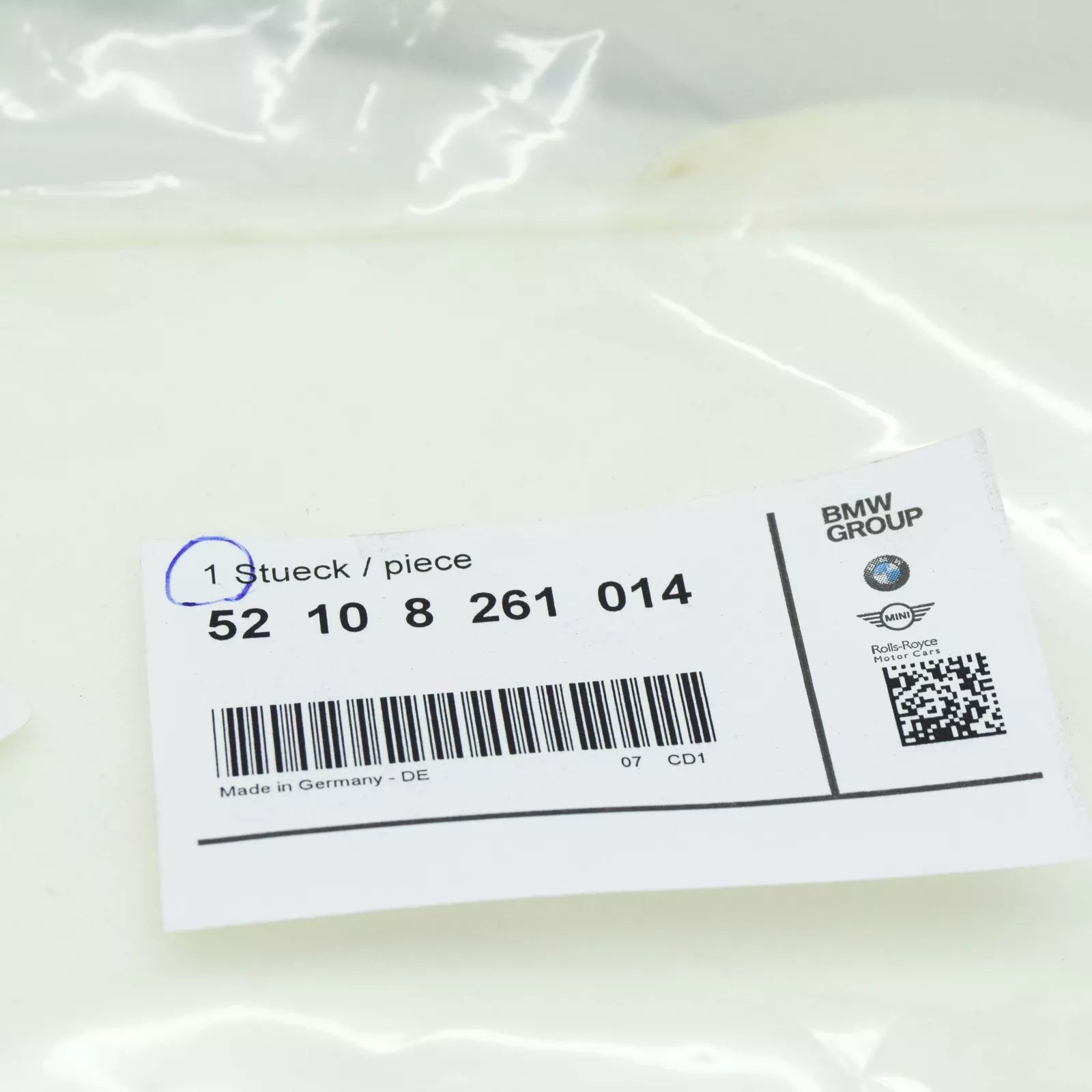 NEW BMW 3 E46 FRONT SEAT BACKREST FOAM 8261014 52108261014 ORIGINAL