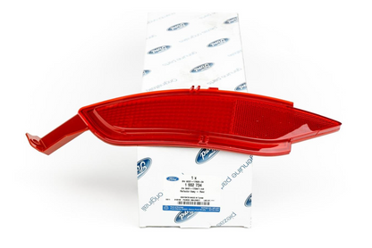 new ford fiesta mk6 rear left bumper reflector 1552734 8a61-17e847-ab original