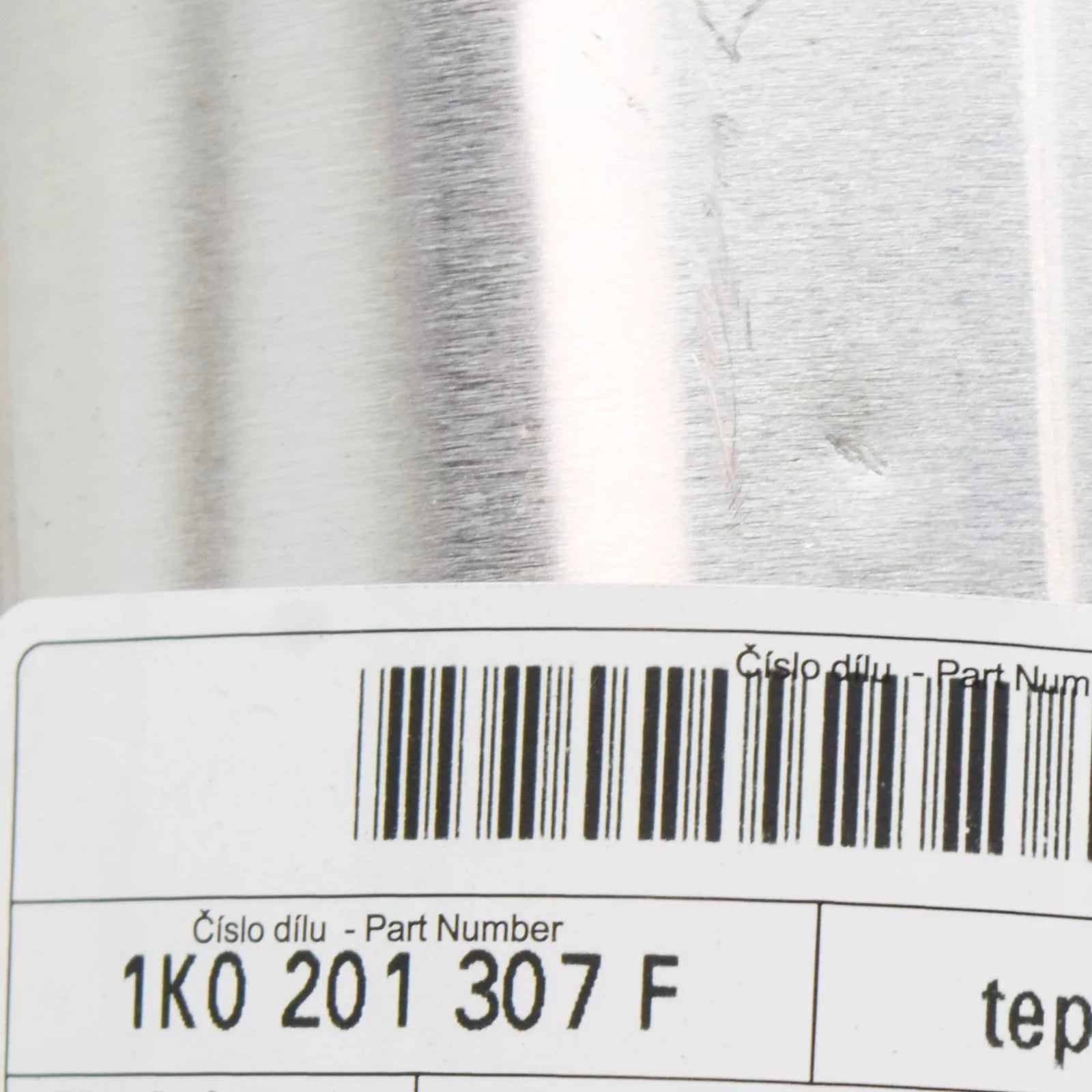 NEW AUDI A3 QUATTRO 8P FUEL TANK HEAT PROTECTION 1K0201307F ORIGINAL