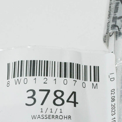 NEW AUDI A4 AVANT 8W5, B9 ENGINE COOLANT CROSSOVER PIPE 8W0121070M ORIGINAL