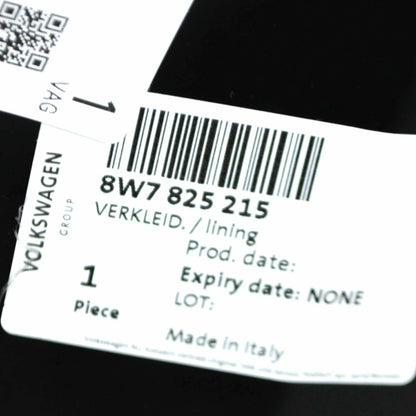 NEW AUDI A5 CABRIO 8W6 REAR LEFT FLOOR PAN SPLASH SHIELD 8W7825215