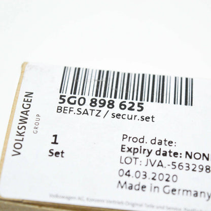 NEW VOLKSWAGEN GOLF MK7 FRONT FENDER MOUNT ATTACHMENT PARTS 5G0898625 ORIGINAL