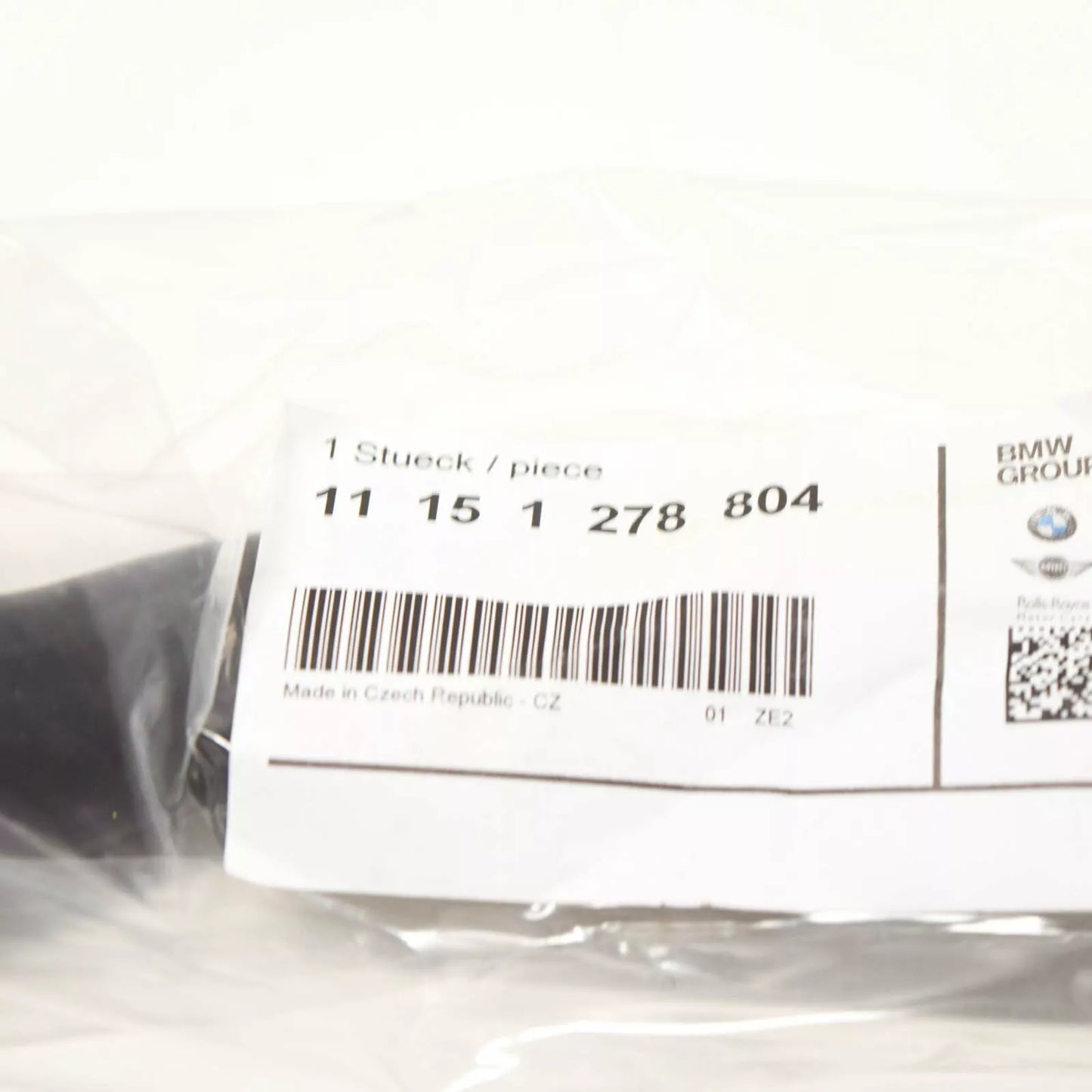 NEW BMW 3 E30 CRANKCASE VENT HOSE 11151278804 ORIGINAL