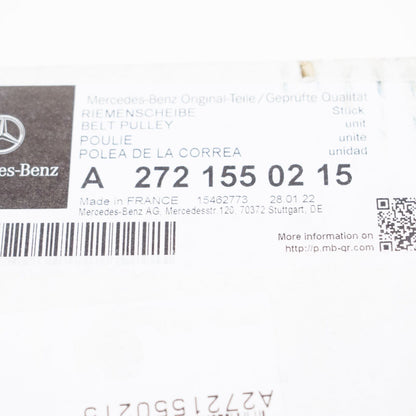 NEW MERCEDES-BENZ C-CLASS W204 ALTERNATOR PULLEY A2721550215 ORIGINAL