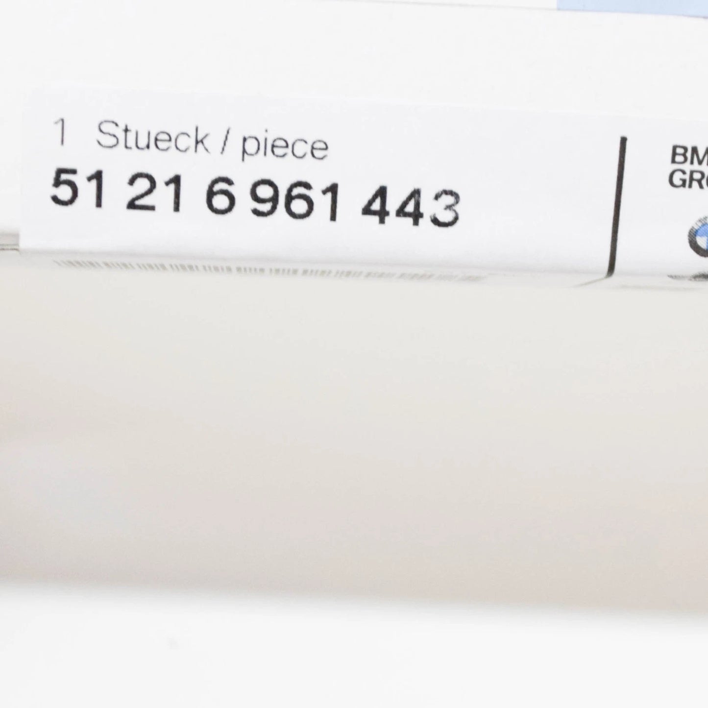 NEW BMW 5 E60 FRONT LEFT EXTERIOR DOOR PULL HANDLE 51216961443 ORIGINAL