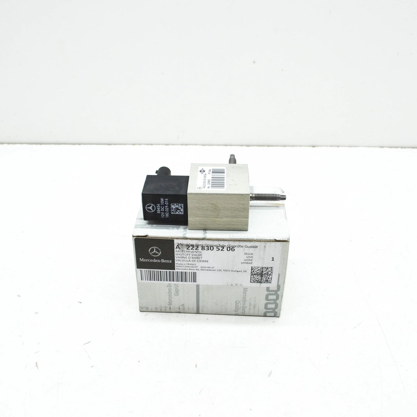 NEW MB S W222 AIR CONDITIONER EXPANSION SHUT OFF-VALVE A2228305206