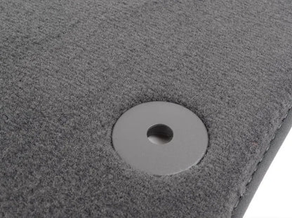 NEW AUDI Q7 4L FRONT FLOOR MAT SET LHD 4L1863691C 9AM 4L1863691C9AM ORIGINAL