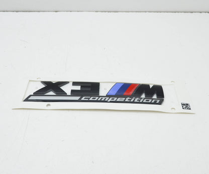 new bmw x3 f97 rear trunk emblem lettering 51148077609 8077609 original