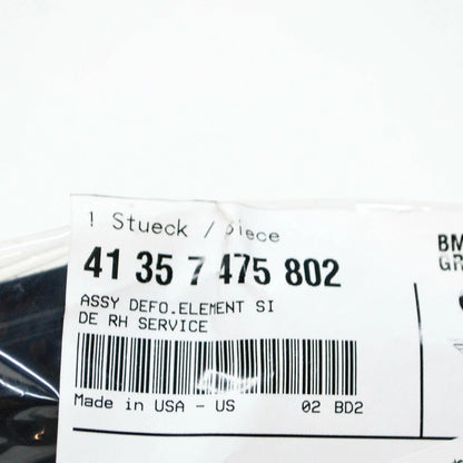 NEW BMW X3 G01 FRONT RIGHT SIDE PANEL BRACKET 41357475802 ORIGINAL