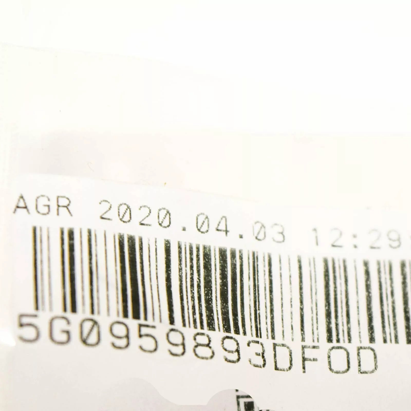 NEW VOLKSWAGEN GOLF MK7 GTI KEY END CAP 5G0959893DFOD ORIGINAL