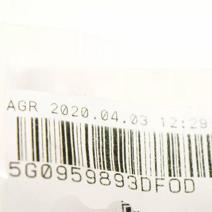 NEW VOLKSWAGEN GOLF MK7 GTI KEY END CAP 5G0959893DFOD ORIGINAL