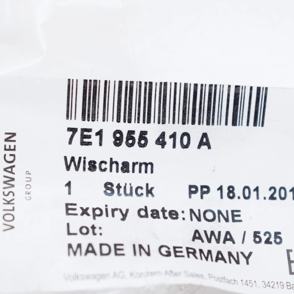 NEW VOLKSWAGEN TRANSPORTER T5 FRONT RIGHT WIPER ARM 7E1955410A LHD