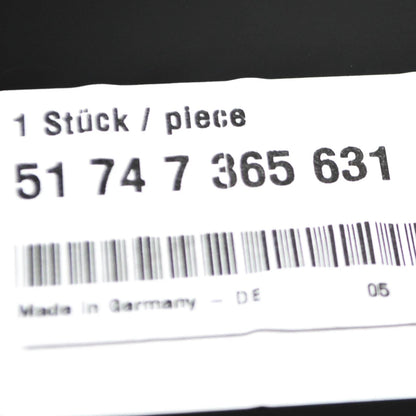 NEW BMW 7 G11 LEFT SIDE BRAKE AIR DUCT 51747365631 7365631 2016 ORIGINAL