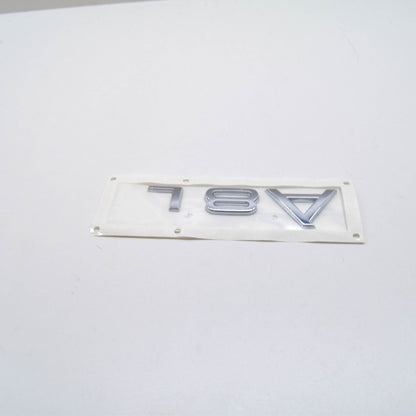NEW AUDI A8 D4 REAR INSCRIPTION EMBLEM BADGE 4D0853741E2ZZ ORIGINAL