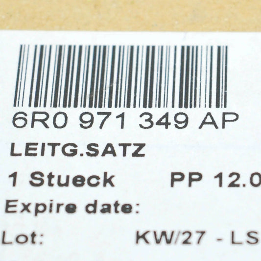 NEW VOLKSWAGEN POLO MK5 6R 6C ALTERNATOR WIRING CABLE LOOM 6R0971349AP ORIGINAL