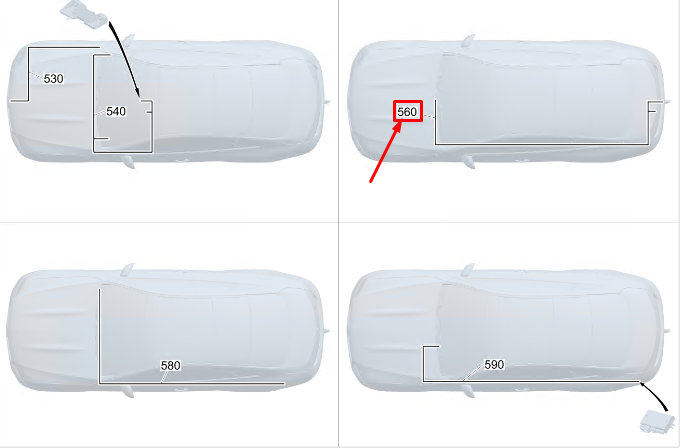 new mercedes-benz cla c118 rear view camera wiring harness a1185406608 original