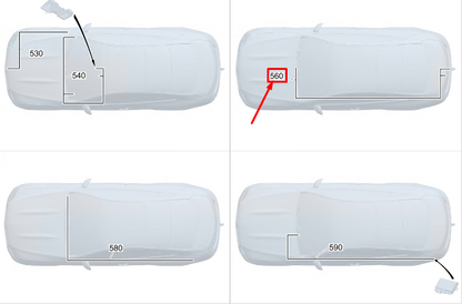 new mercedes-benz cla c118 rear view camera wiring harness a1185406608 original