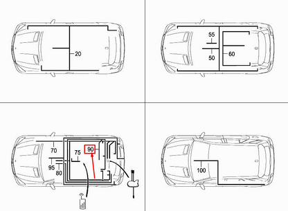 new mercedes-benz ml w166 digital radio wiring harness a1664402905 original