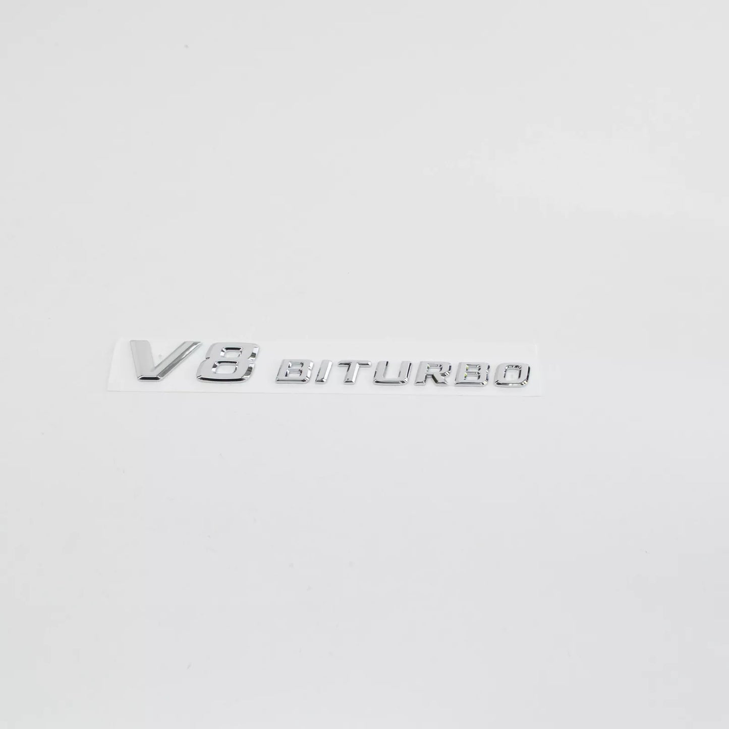NEW MERCEDES-BENZ E 63 AMG W212 V8 BITURBO FENDER EMBLEM A2218171715 ORIGINAL