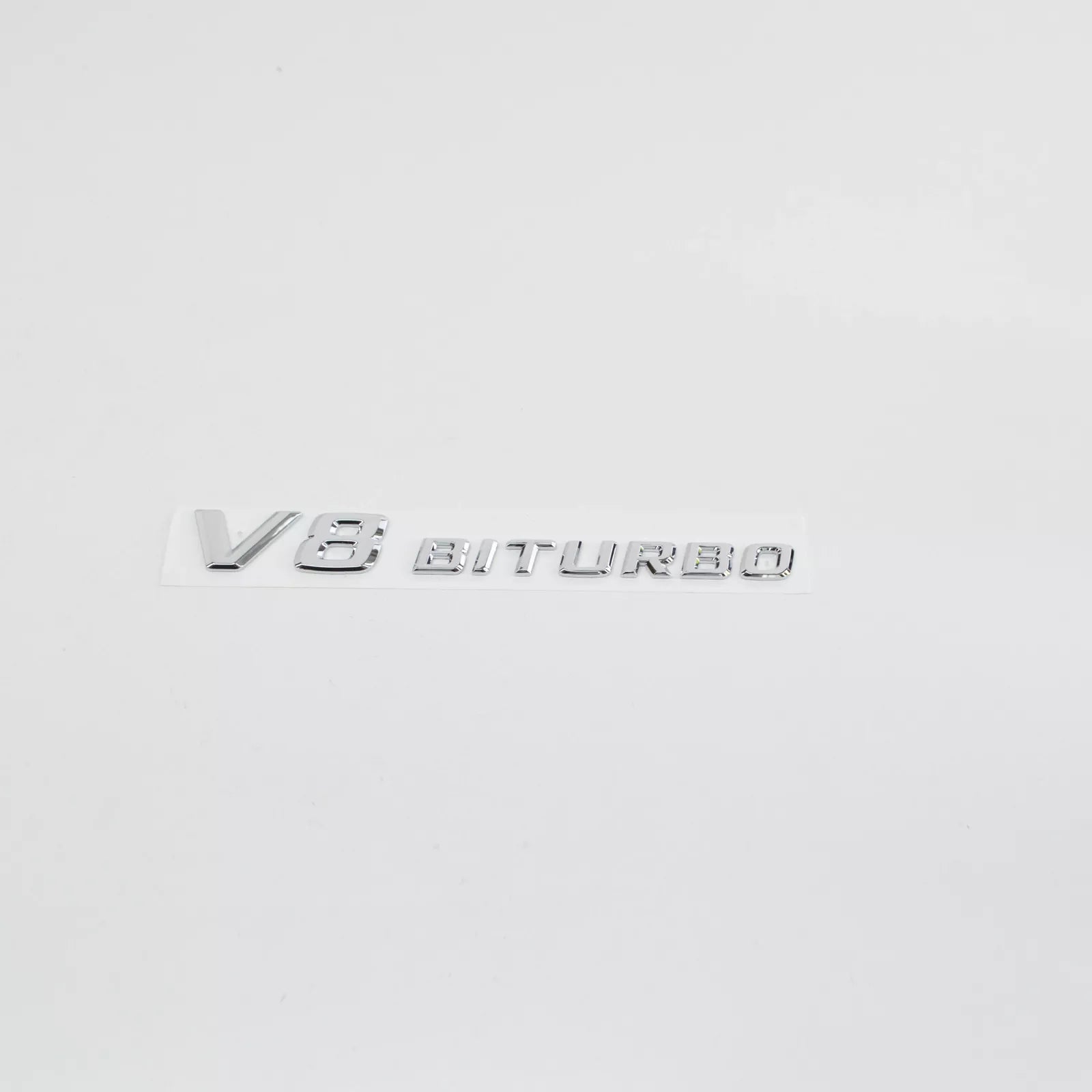 NEW MERCEDES-BENZ E 63 AMG W212 V8 BITURBO FENDER EMBLEM A2218171715 ORIGINAL