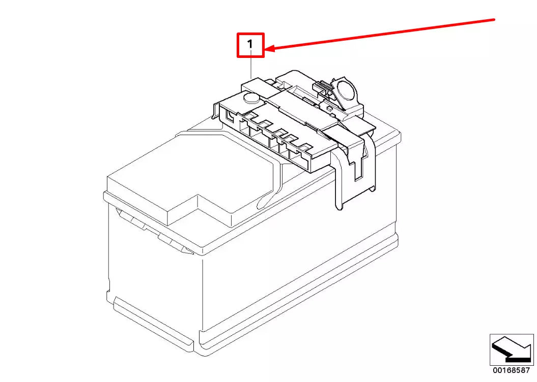 NEW BMW X5 E70 POWER DISTRIBUTION BOX W FUSE 9178962 61149178962 ORIGINAL
