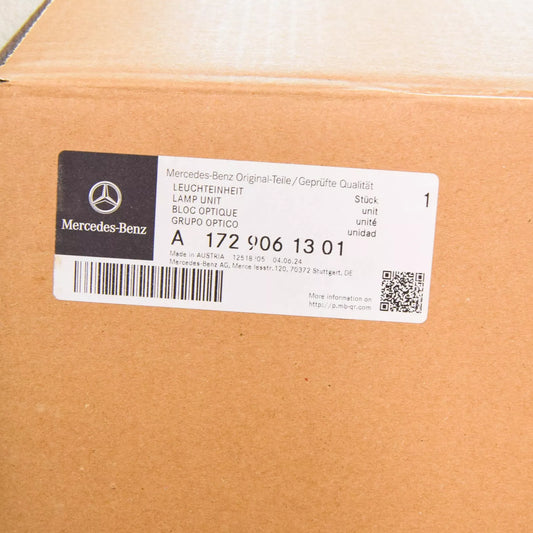 NEW MERCEDES-BENZ SLK R172 FRONT LEFT HEADLIGHT RHD A1729061301 ORIGINAL