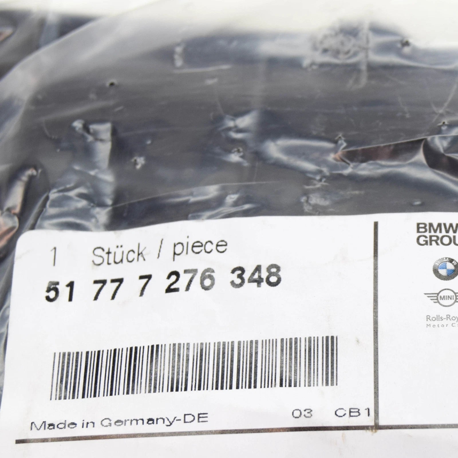 NEW BMW 6 F06 FRONT RIGHT SILL RETAINING STRIP 51777276348 7276348 ORIGINAL