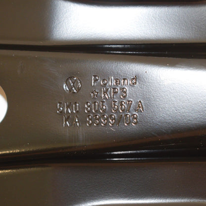 NEW VOLKSWAGEN GOLF MK6 5K BONNET HOOD LOCK PLATE 5K0805567A ORIGINAL