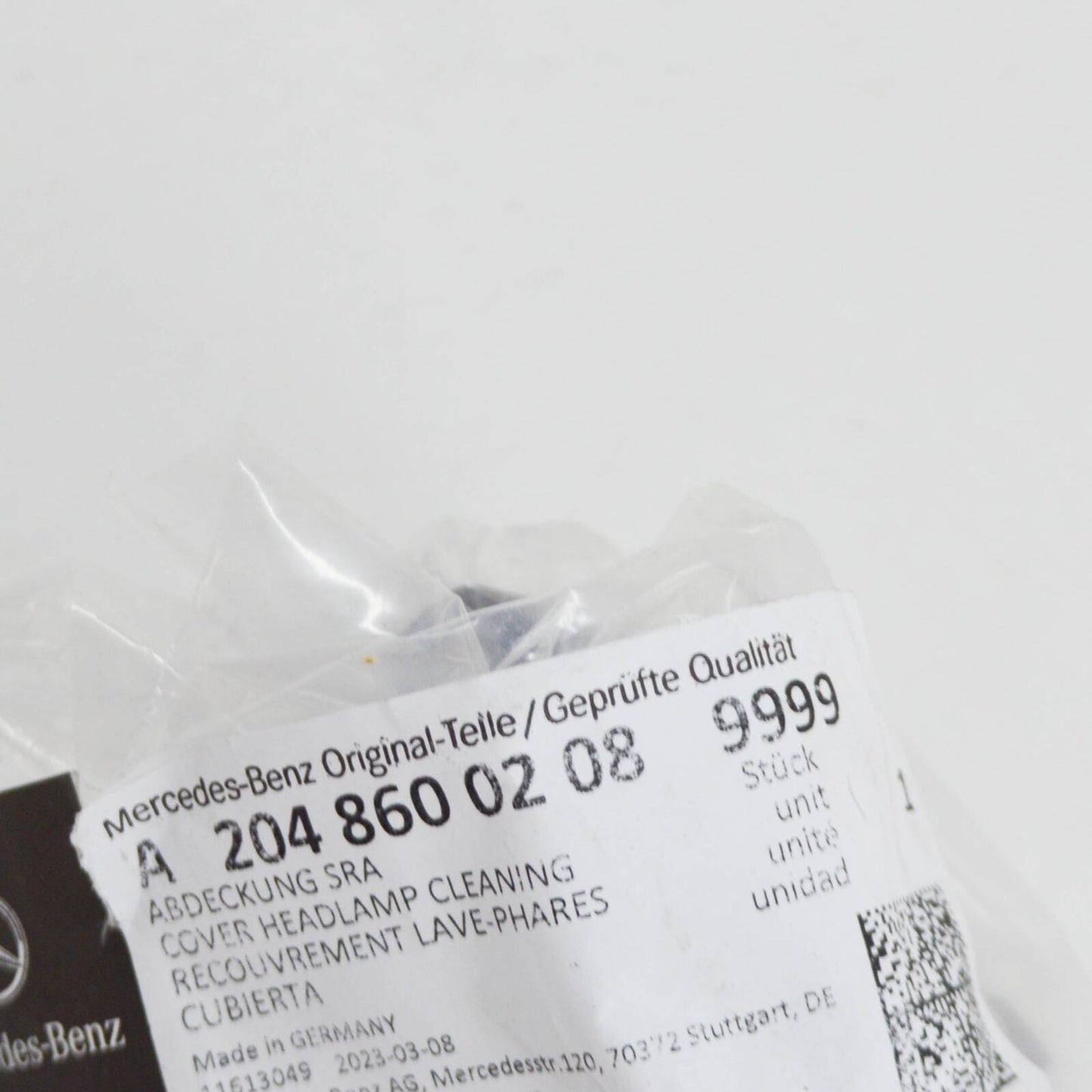 NEW MERCEDES-BENZ GLK-CLASS X204 RIGHT HEADLIGHT WASHER COVER A20486002089999