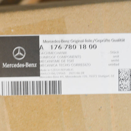 NEW MERCEDES-BENZ A W176 RIGHT SLIDING ROOF MECHANICS A1767801800 ORIGINAL