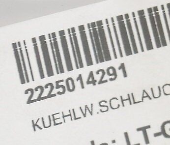 NEW MERCEDES BENZ S CLASS W222 COOLANT RADIATOR HOSE LEFT A2225014291 ORIGINAL