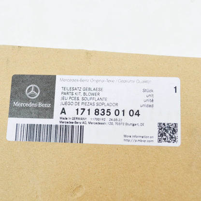 NEW MERCEDES BENZ SLK R171 INTERIOR HEATER BLOWER MOTOR A1718350104 RHD