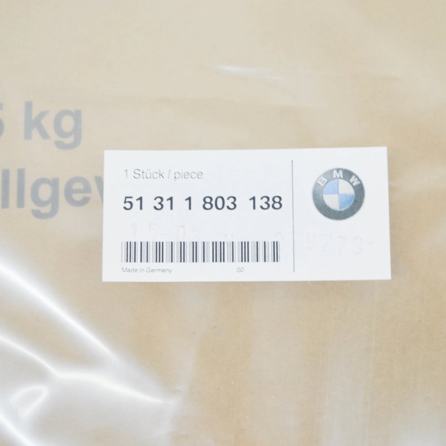 NEW BMW 2000-3.2 E9 REAR WINDOW FILLING RUBBER 51311803138 1803138 ORIGINAL