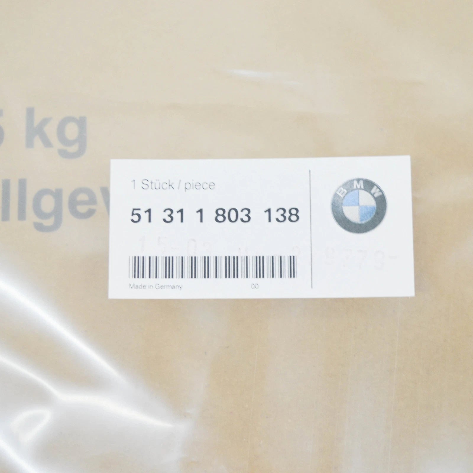 NEW BMW 2000-3.2 E9 REAR WINDOW FILLING RUBBER 51311803138 1803138 ORIGINAL