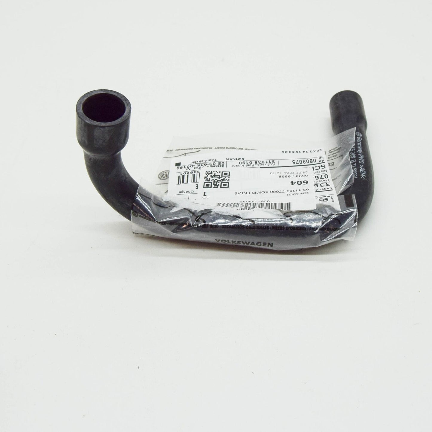 NEW VOLKSWAGEN CRAFTER 2F MK1 OIL SEPARATOR VENT HOSE 076115309B ORIGINAL