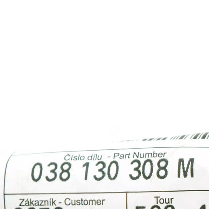 NEW VW BEETLE 9C FEED-RETURN FUEL LINE 038130308M ORIGINAL