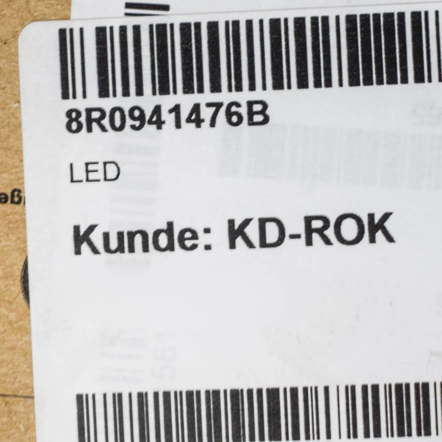 NEW AUDI Q5 8R RIGHT HEADLIGHT DRL LED MODULE 8R0941476B 2016 ORIGINAL