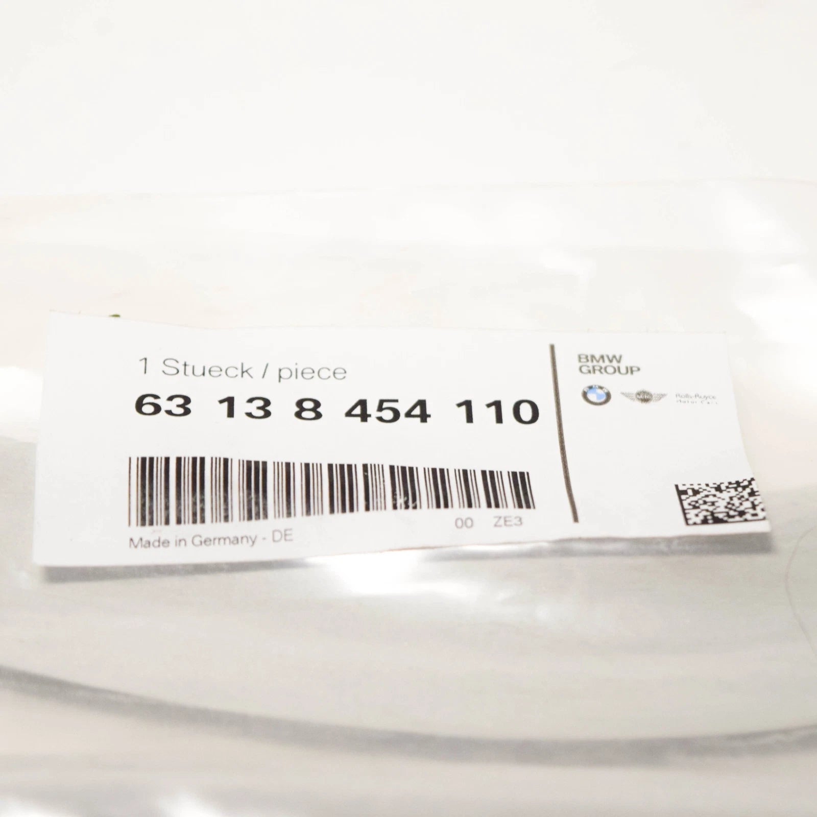 NEW BMW 1502 FRONT LEFT TURN INDICATOR GASKET 63138454110 ORIGINAL