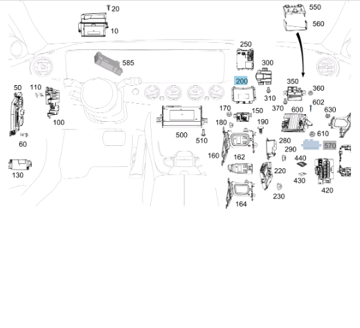 NEW MERCEDES-BENZ E W213 GEARBOX CONTROL UNIT A2139004119 ORIGINAL
