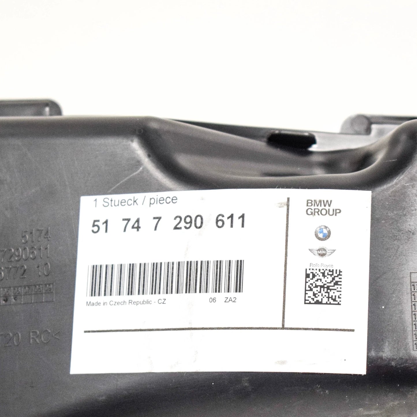 NEW BMW 4 F32 LEFT BRAKE AIR DUCT 51747290611 7290611 2016 ORIGINAL