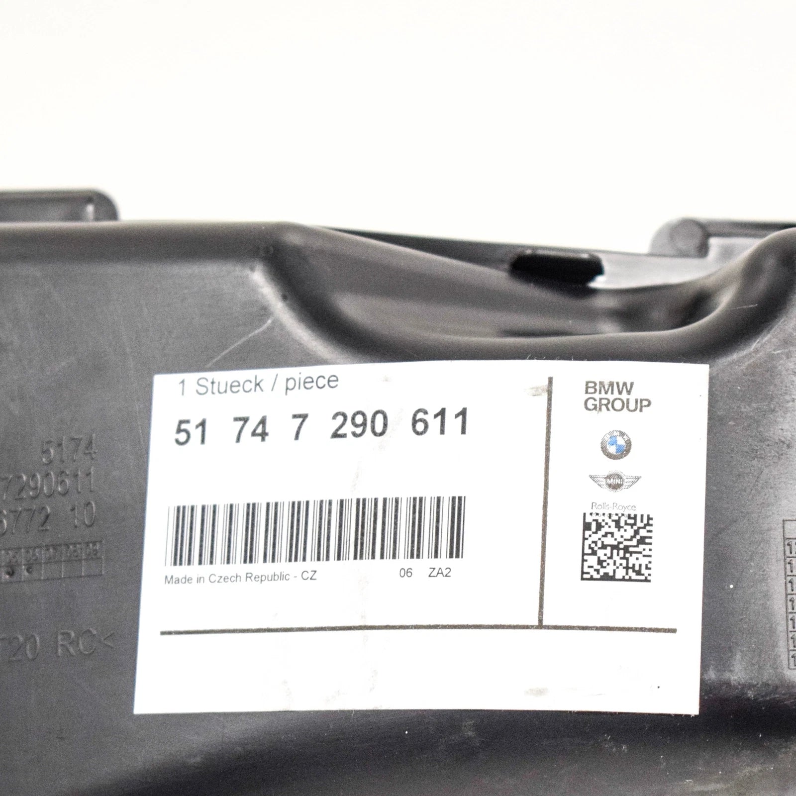 NEW BMW 4 F32 LEFT BRAKE AIR DUCT 51747290611 7290611 2016 ORIGINAL