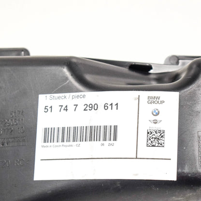 NEW BMW 4 F32 LEFT BRAKE AIR DUCT 51747290611 7290611 2016 ORIGINAL