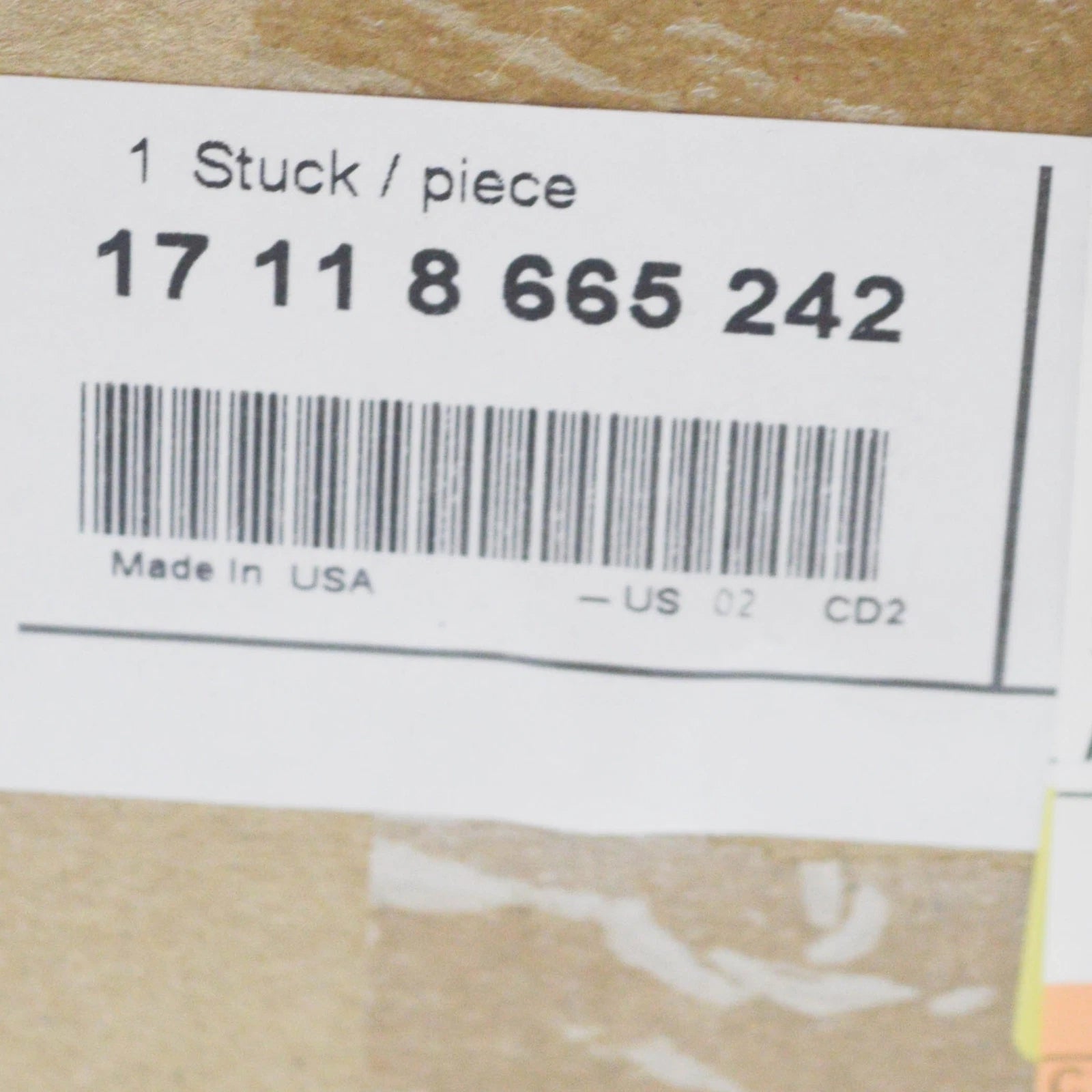 NEW BMW X3 G01 RADIATOR LEFT SIDE COVERING 17118665242 8665242 ORIGINAL