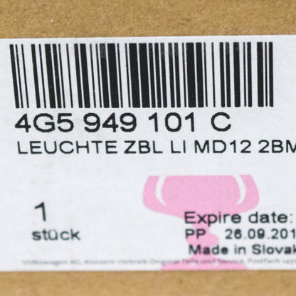 NEW AUDI A6 C7 LEFT WING MIRROR TURN INDICATOR LIGHT 4G5949101C