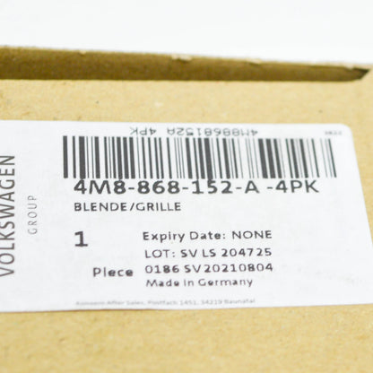 NEW AUDI Q8 RSQ8 FRONT RIGHT DOOR LOUDSPEAKER COVER TRIM 4M8868152A4PK ORIGINAL