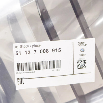 NEW BMW 6 E63 FRONT LEFT GRILL 51137008915 7008915 2008 3560765 ORIGINAL