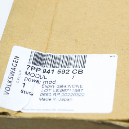 NEW AUDI A3 CABRIO 8V FRONT LED HEADLIGHT POWER MODULE 7PP941592CB ORIGINAL