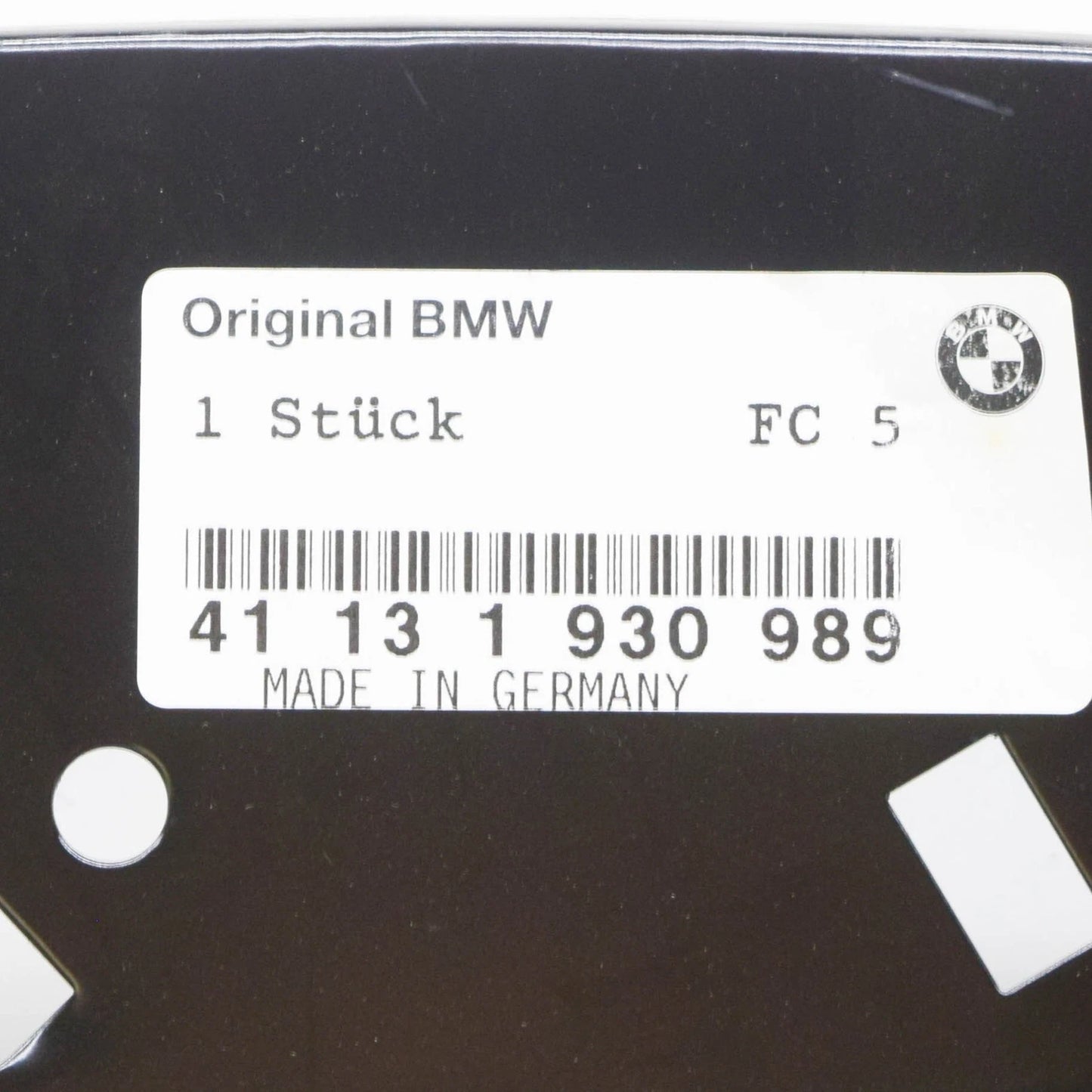 NEW BMW 5 E28 FRONT LEFT PANEL 41131930989 ORIGINAL